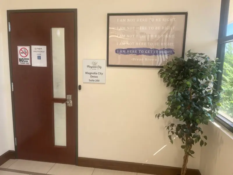 Door leading to MCD